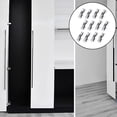 thumbnail image 4 of 12pcs Concealed Hinge 90 Degree Hinge Concealed Cabinet Door Hinge With Screws, 4 of 10
