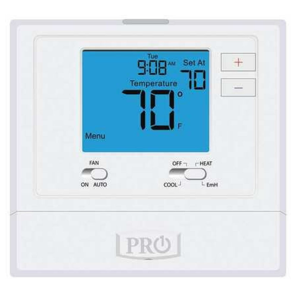 PRO1 IAQ T721 NonProgrammable Thermostat , 2 H 1 C, Wall Mount