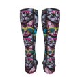 thumbnail image 6 of KLL Happy Kitten Faces Print Cool Socks Men's Women's Crew Socks Funny Crazy Novelty Stockings, 6 of 8