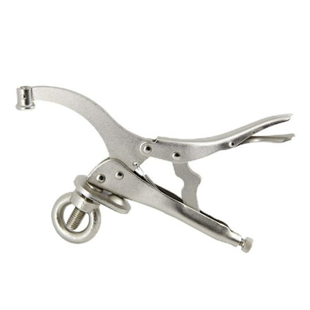 

Heavy Duty Drill Press Locking Clamp Woodworking Holding Drill Press Vice Steel 9inch