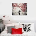 thumbnail image 4 of Nawypu Wall Art Abstract  Canvas Wall Art  Graffiti Poster Colorful Butterfly Painting Prints on Canvas Artwork Home Decor for Living Room Bedroom Office Easy to Hang-, 4 of 4