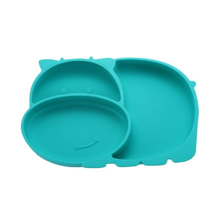 

Fattazi Baby Silicone Meal Plate Children s Tableware Box Horse Shape