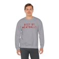 thumbnail image 6 of Meatballs Sweatshirt Gifts Crew Neck Shirt Long Sleeve Unisex, 6 of 7