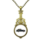 thumbnail image 1 of Black Classic Cars patrón silueta Collar Guitarra Antigua Joyería Música Colgantes Unbranded M, 1 of 3