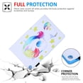thumbnail image 4 of Cute Cartoon Case for 2021 Samsung Galaxy Tab A8 10.5" (SM-X200 or SM-X205) - Flip Lightweight Wallet Case with Stand / Card Holders, Protective Leather Fold Stand Cover (Baby Unicorn), 4 of 5
