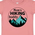 thumbnail image 4 of Inktastic Mom's Hiking Buddy with Mountains and Trees Boys or Girls Baby T-Shirt, 4 of 5