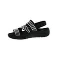 thumbnail image 4 of Drew Sutton Women Sandal In Black/silver Combo, 4 of 5