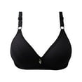 thumbnail image 2 of CHUANK Women‘s Plus Size Full Coverage Underwire Unlined Minimizer Lace Bras Wine 42, 2 of 3