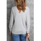 thumbnail image 2 of ABPHQTO Camiseta de manga larga gris BE MY Freaking VALENTINE de mujer, 2 of 5