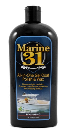 Marine 31 All-In-One Gel Coat Polish & Wax 16 oz