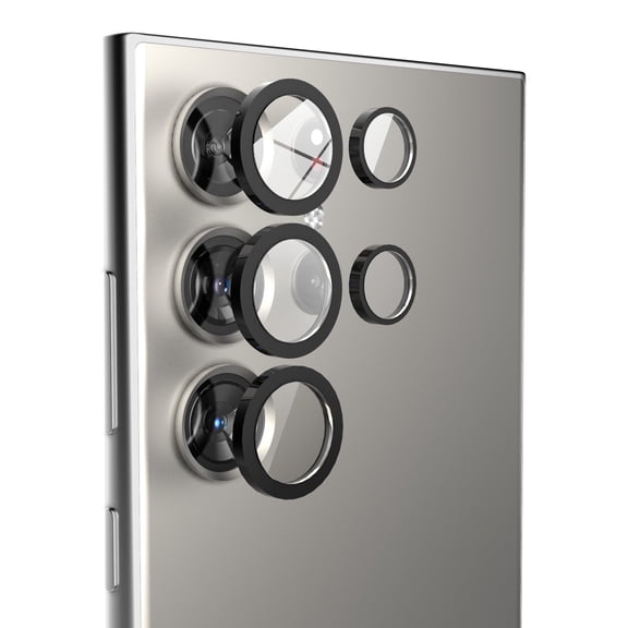 Magglass Designed for Samaung Galaxy S24 Ultra Camera Lens Protector, Temeperd Glass UHD Protector with Easy Installation
