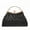 Black, variant on REMANLAND Women's Pleated Evening Clutch Handbag with Metal Top Handle, Purple