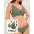 thumbnail image 3 of LUCKMEEY Seamless Bras for Women Wireless Full Coverage Bralettes Comfortable Wirefree Bra S-3XL, 3 of 8