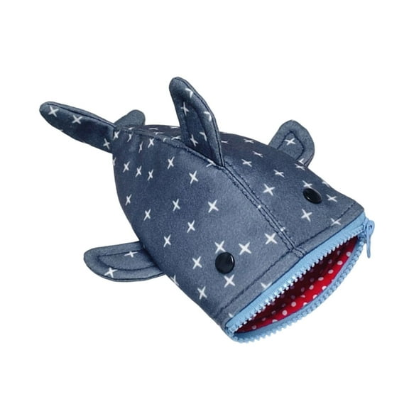 Sinyiin Shark Shaped Pencil Case Large Capacity Pen Organiser Bag Portable Pen Pouches
