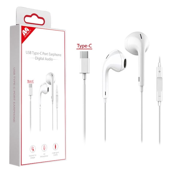 Mybat Usb Type-c Digital Audio Earphone - White