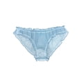 thumbnail image 4 of Milanblocks Gingham Sheer Blue Coquette Panty 2XL, 4 of 5