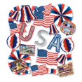thumbnail image 1 of Beistle - 55706 - Patriotic Decorating Kit - 22 Pieces, 1 of 1