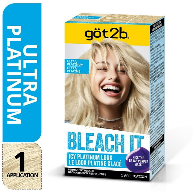 Got2b Bleach It Permanent Hair Color, 00A Ultra Platinum