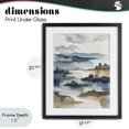 thumbnail image 4 of Stupell Industries Contemporary The Flow Of Water Black Framed Print Under Glass, 17 x 21, by Alonza Saunders, 4 of 8