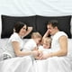 thumbnail image 5 of Juego de 2 Suaves Transpirables Fundas Almohadas con Bordado sin Cremallera, 5 of 6