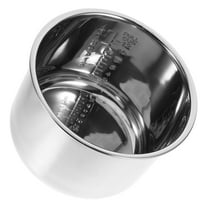 Niceauty Rice Cooker Replacement Inner Pot Silver Non Stick Cooking Porridge 1Pcs For Home Cooks