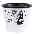 thumbnail image 2 of Flmtop Flowerpot Water Storage Function Anti-slip PP Smooth Surface Plant Pot Patio Decor, 2 of 8