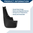 thumbnail image 4 of Guardabarros de barro únicos con accesorios de montaje para Land Rover Discovery 5 2017-2019, guardabarros delanteros y traseros, 1 conjunto, 4 of 6