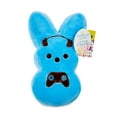 thumbnail image 2 of Peeps 6" Plush Scented Bunny Blue Gamer, 2 of 5