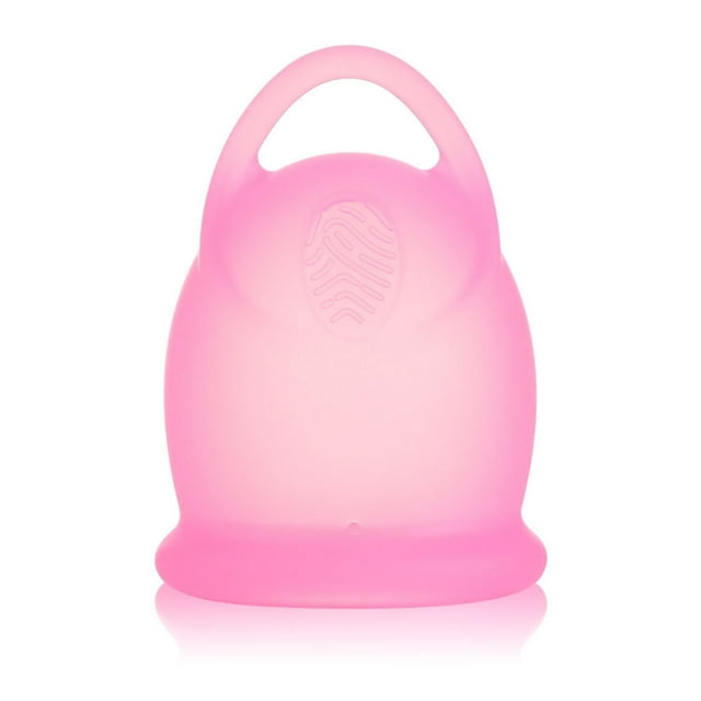 huanledash Menstrual Cup with Pull Ring Ergonomic Design Flexible Leakproof Easy Removal Tampon