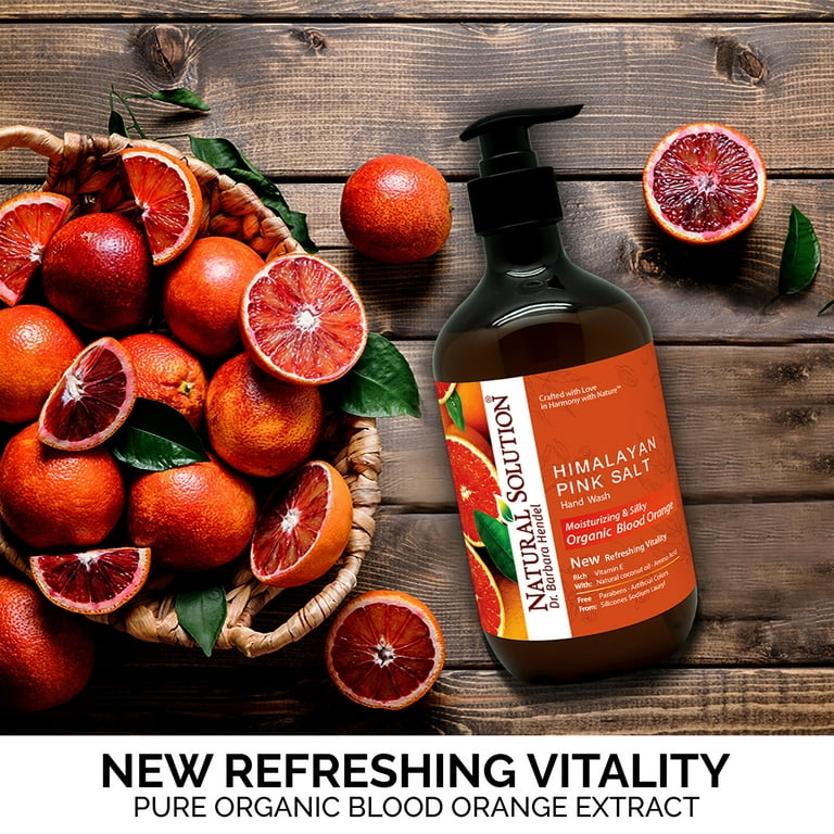 Natural And Organic Liquid Hand Soap | Sweet Orange | Saavy