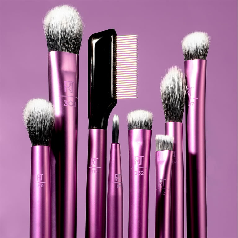 Makeup Brush Advanced Synthetic Concealer Foundation Powder Eyeshadow  Makeup Brush Cosmetics Eyebrow Eyeshadow Powder Lip Gloss Brush 8Pack Look
