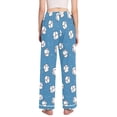 thumbnail image 3 of FORMRS Women's Pajama Pants with Pockets Soft Comfy Loungewear Sleep Bottom, Sizes S-2XL, Baseballs Pattern, 3 of 8