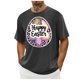 thumbnail image 1 of Camisa Casual de Cuello de la Tripulación de la Impresión de Pascua de Manga Corta de Verano Top Ligero de Poliéster para los Hombres, Camiseta de Manga Corta para el Uso Diario de Primavera Verano, 1 of 8