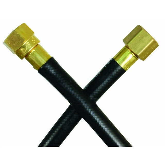 JR Propane Hose 07-30995 1/4 Inch Inside Diameter Rubber Supply Hose; 36 Inch Length; UL/CSA Approved