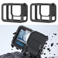 thumbnail image 3 of Case La Manga Silicona A Prueba Choque Con Cordón Tapa Lente para Hero 13 () Black, 3 of 9