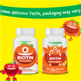 thumbnail image 2 of VitaWorks Kids Biotin 5000mcg Chewable Tablets, Dietary Supplement, 120 Chewables, 2 of 8