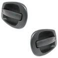 thumbnail image 3 of Rear Pair Exterior Door Handle Compatible with 1997-2009 Saturn Relay Chevrolet Uplander Chevrolet Venture Pontiac Montana Pontiac Trans Black Without Key Hole 10322223 10322222, 3 of 5