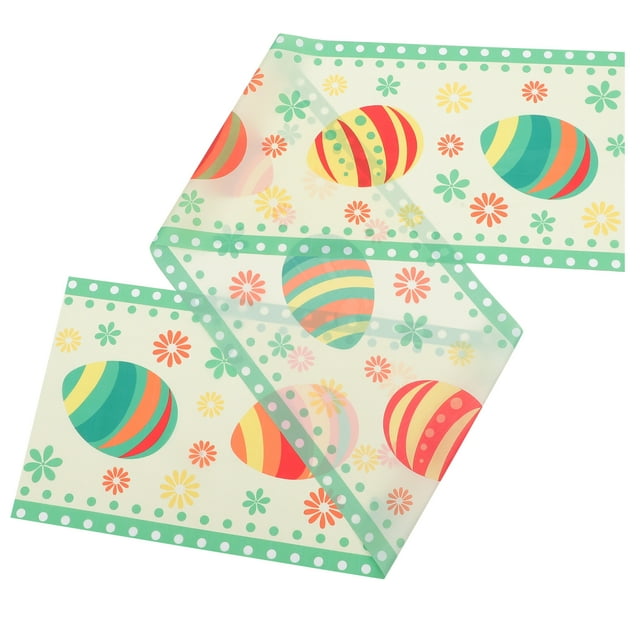 Easter Chemin de Table Motif Ufs de Easter Nappe de Table de Printemps Nappe de Festival