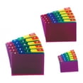thumbnail image 4 of Oxford 73153 Card Guides- Alpha- 1/5 Tab- Polypropylene- 3 x 5- 25/Set, 4 of 9