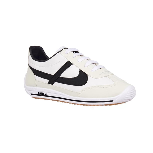 Tenis Panam Unisex Casuales Blancos Tipo Piel 084 blanco 23 Panam 126A4C