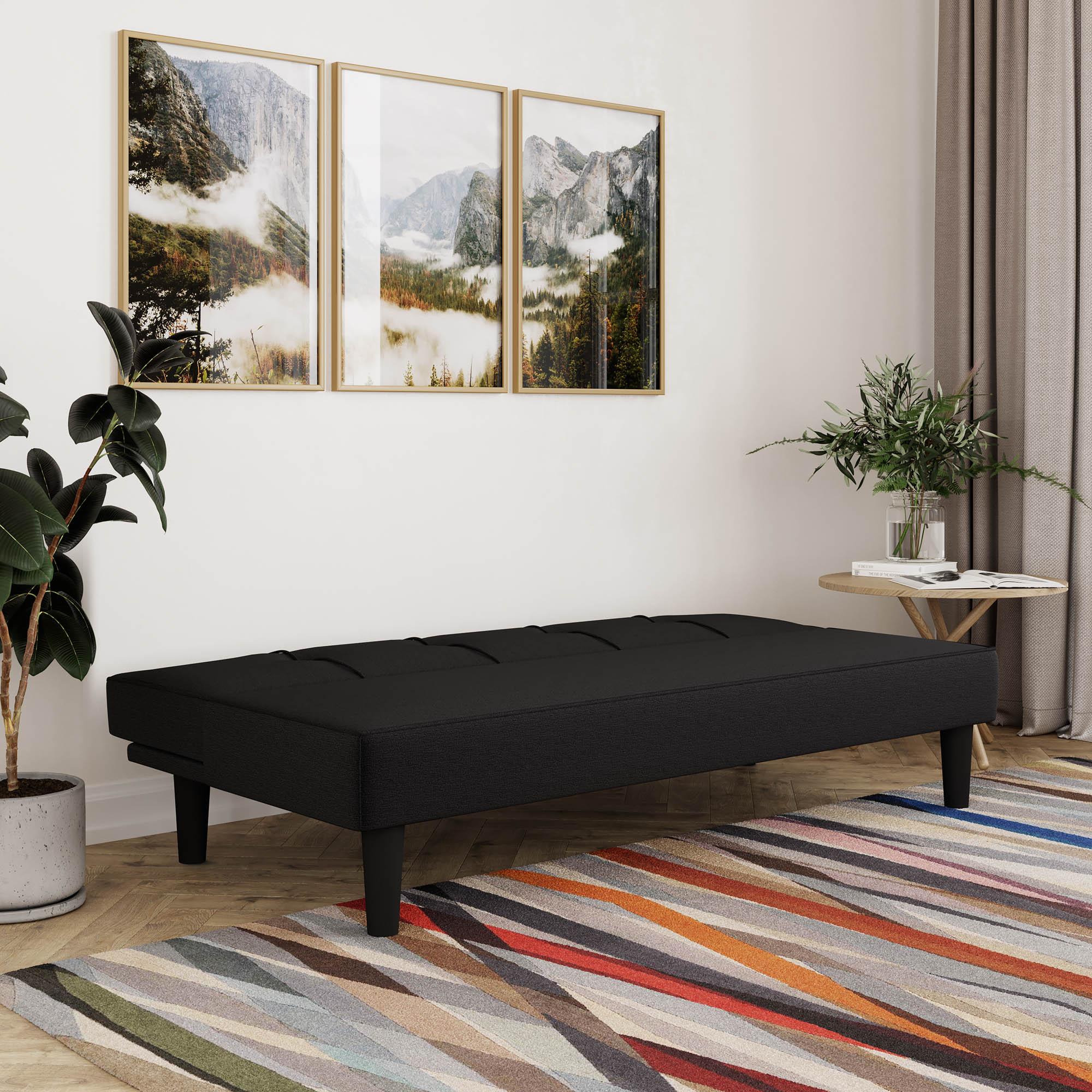 Serta Langston Modern Futon, Black photo 2
