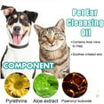 thumbnail image 2 of Pet Ear Cleaning Oil, Ear Cleaner Oil for Dogs & Cats, Ear Relief, Exterminate Worms, Mites and Deodorize, Wash & Dry Treatment, Alcohol-Free,5PCS, 2 of 10