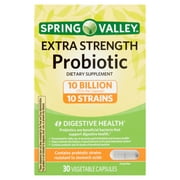 Spring Valley Extra-Strength Probiotic Vegetable Capsules, 30 count