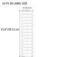 thumbnail image 2 of LV Fuse Box Circuit Breaker Panel Directory Labels/Decals/Stickers for All Electrical Panel/Load Centers (Fusebox 30 Circuits 2 Pcs), 2 of 6