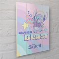 thumbnail image 2 of Lilo & Stitch Having A Blast Wood Stitch Plaque, 2 of 2