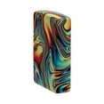 thumbnail image 4 of Zippo 48612 Multicolor Swirl Design Brass Windproof Pocket Lighter, 4 of 7