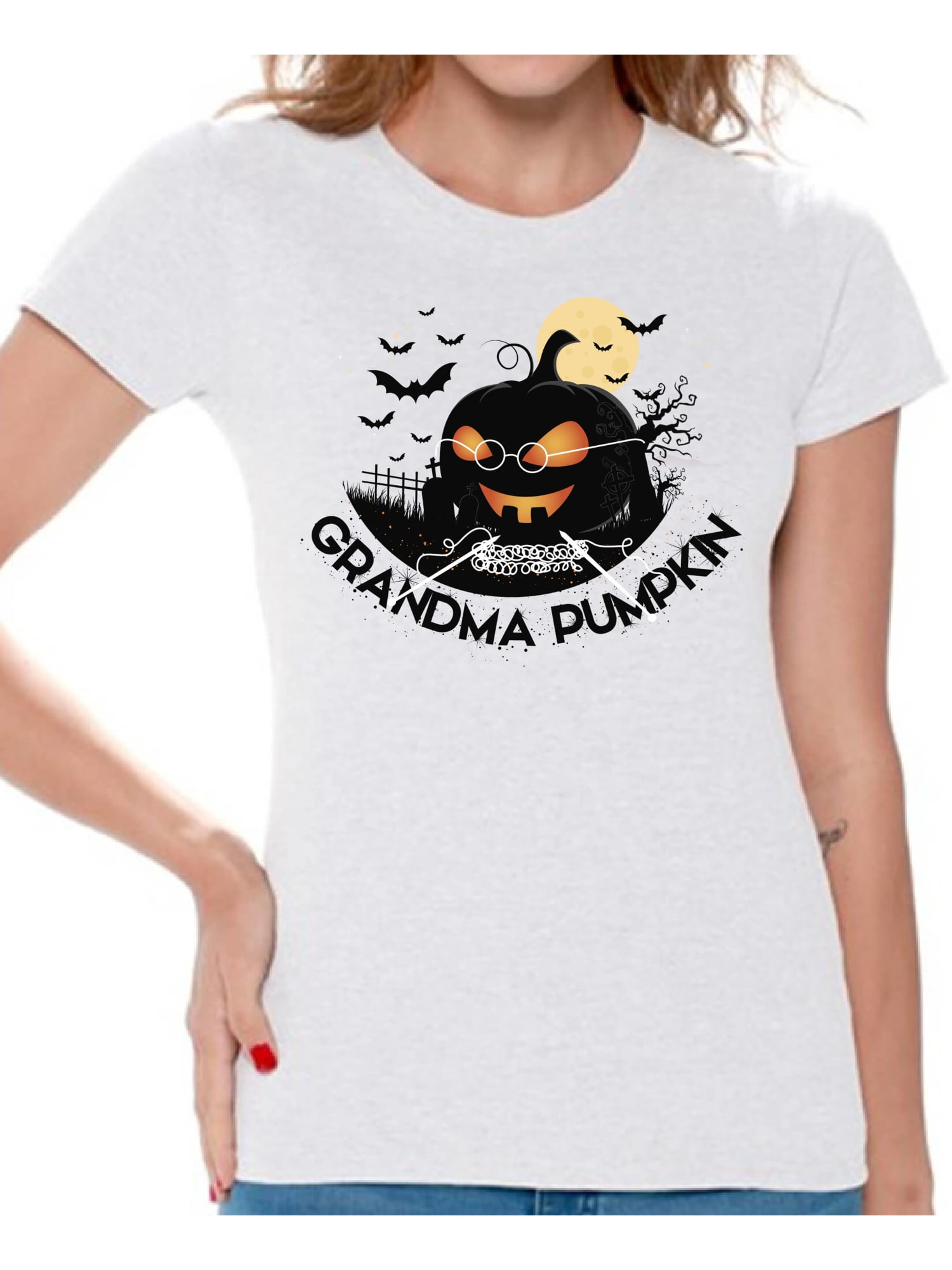 Halloween Pumpkin Shirt My Awesome Grampy Costume Gifts