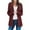 Wine, variant on Busydd Cardigan Sweaters for Women Casual Solid Color Open Front Winter Clothes for Women Fashion Knit Long Sleeve Women Cardigan Sweater with Pockets 2XL