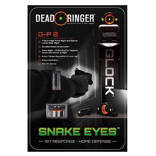 Dead Ringer Snake Eyes Pistol Sight GP 2, Front and Rear Sight Combo