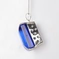 thumbnail image 2 of GEMHUB 17.50 Gram Stunning Blue Topaz Gemstone Emerald Cut Pendant, Handmade Fine Solid 925 Silver, 2 of 4